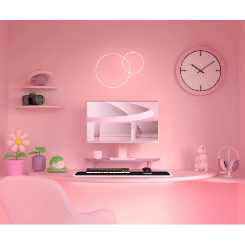 JAPANNEXT JN-I238FHD120F-HSP-PK écran plat de PC 60,5 cm (23.8") 1920 x 1080 pixels Full HD LCD Rose