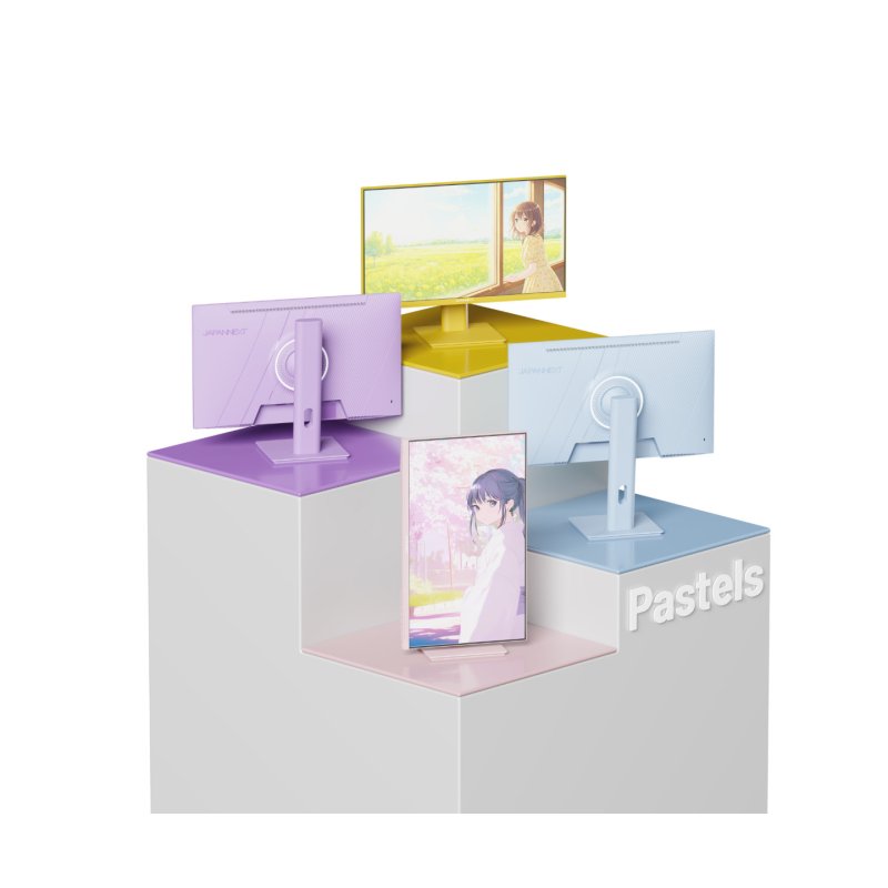 JAPANNEXT JN-I238FHD120F-HSP-PK écran plat de PC 60,5 cm (23.8") 1920 x 1080 pixels Full HD LCD Rose