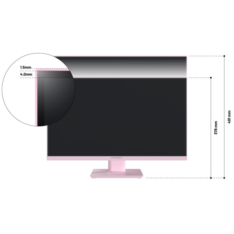 JapanNext FHD Gaming Monitor 60,45cm (23,8")