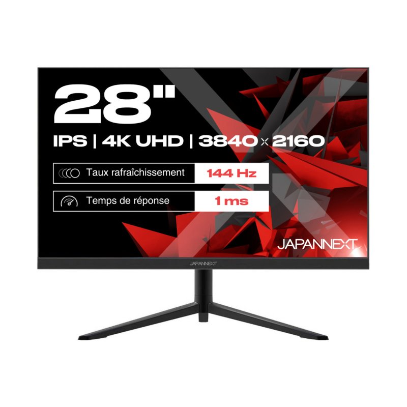 JAPANNEXT JN-IPS280UHD144F computer monitor 71.1 cm (28") 3840 x 2160 pixels 4K Ultra HD LCD Black