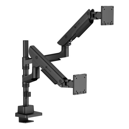 ICY BOX IB-MS702-T monitor mount / stand 144.8 cm (57") Desk Black