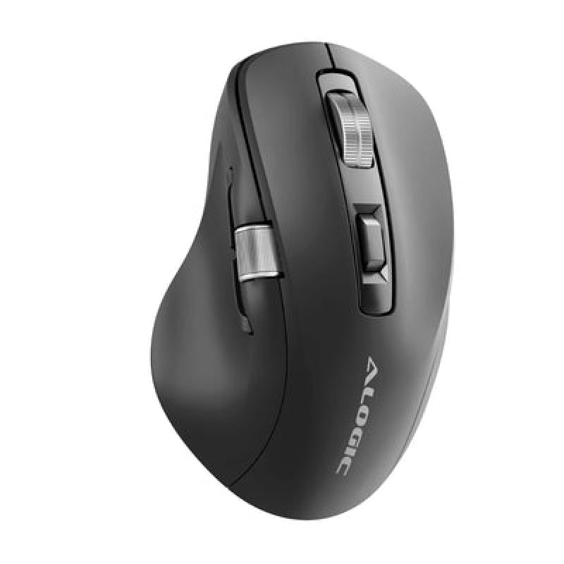 ALOGIC AMBT7KBK souris Maison Droitier RF sans fil Bluetooth 6400 DPI