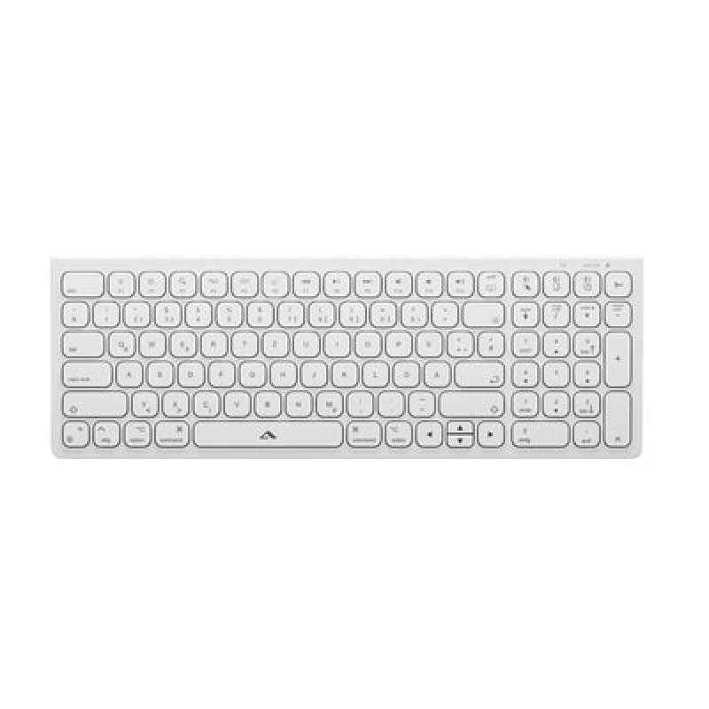 Alogic Echelon Compact USB-C BT Keyboard German Mouse White