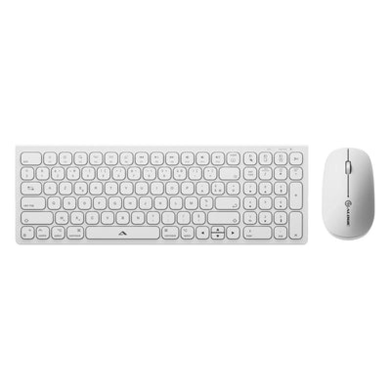Alogic Echelon Compact USB-C BT Keyboard German Mouse White