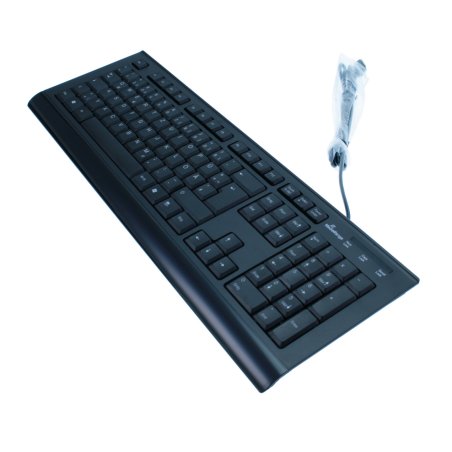 MediaRange Tastatur Standard Keybord black USB 2.0