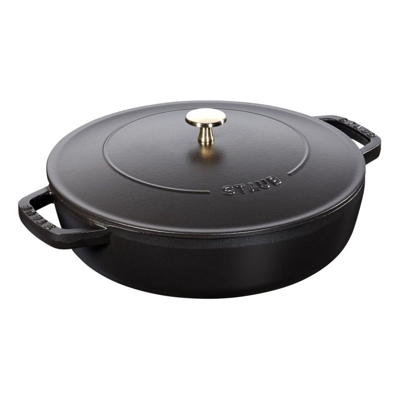 Staub - Saute Pan Chistera - Black - 24 cm