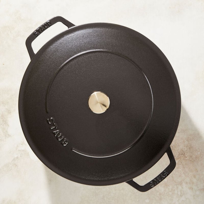 Staub - Saute Pan Chistera - Black - 24 cm
