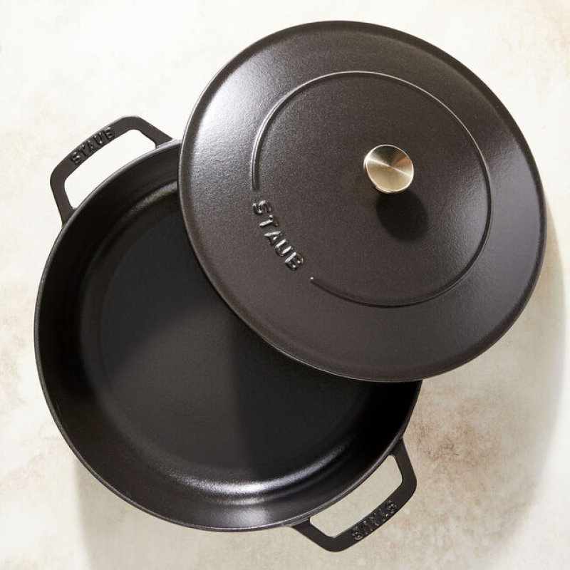 Staub - Saute Pan Chistera - Black - 24 cm
