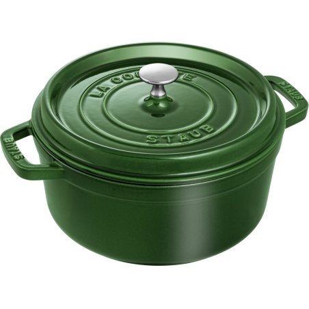 STAUB LA COCOTTE Cast iron pot round 3.8 ltr green