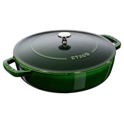 Staub - Saute Pan Chistera - Basil-Green - 24 cm