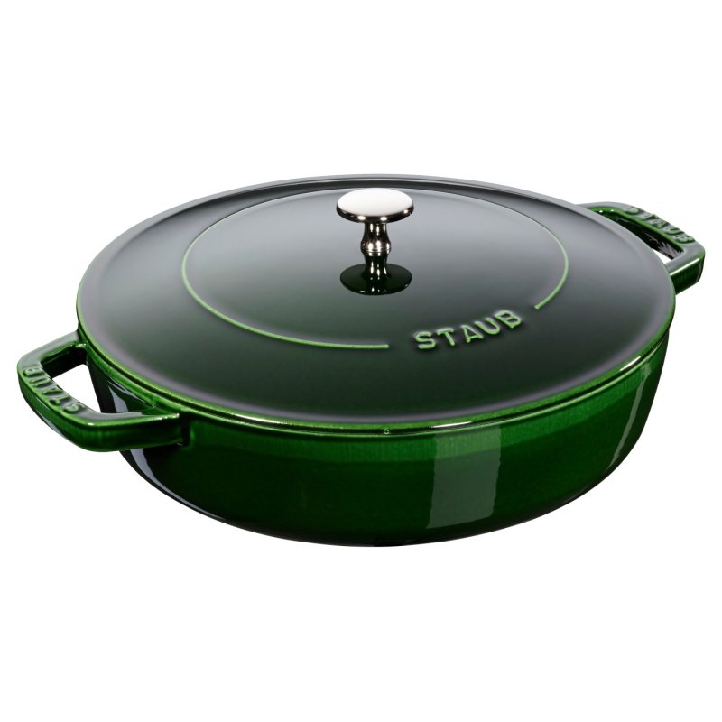 Staub - Saute Pan Chistera - Basil-Green - 24 cm