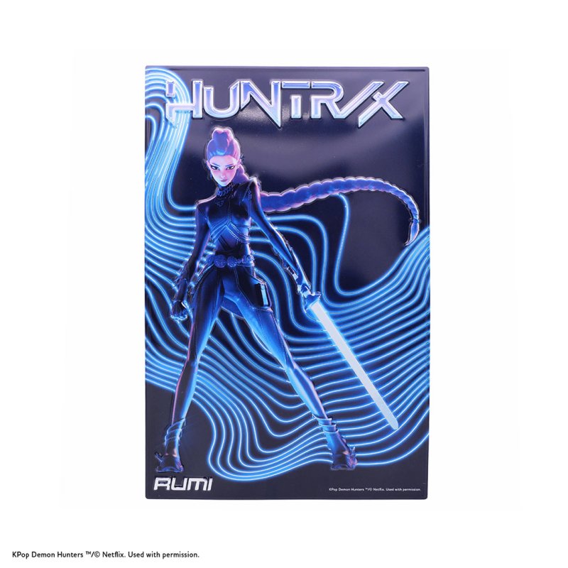 Moriarty Art Project - KPop Demon Hunters - Rumi Embossed Aluminum Poster