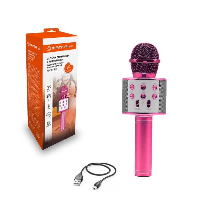 Manta MIC11-PK pink