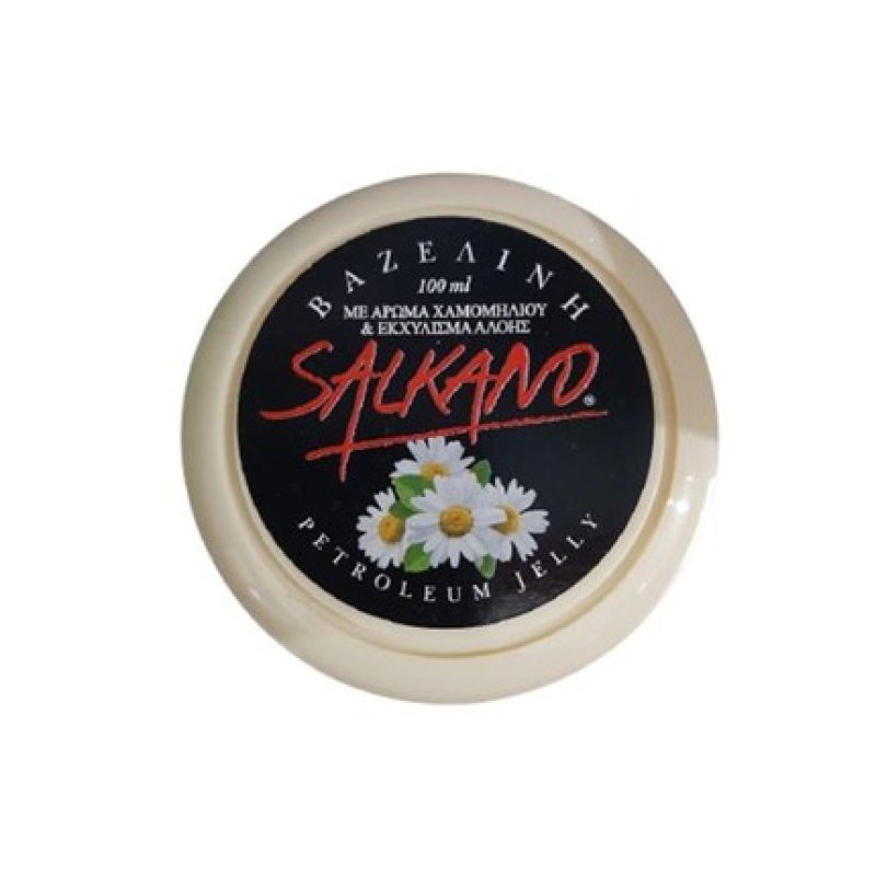 Salkano Vaseline With Chamomile Aroma And Aloe Extract, 100ml