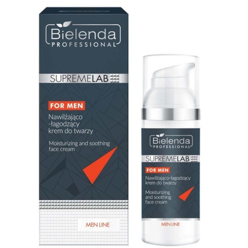 BIELENDA PROFESSIONAL SupremeLab Men Line Moisturizing and Soothing Face Cream 50ml