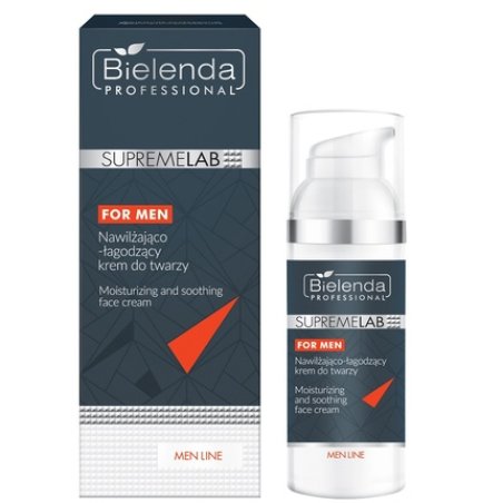 BIELENDA PROFESSIONAL SupremeLab Men Line Moisturizing and Soothing Face Cream 50ml