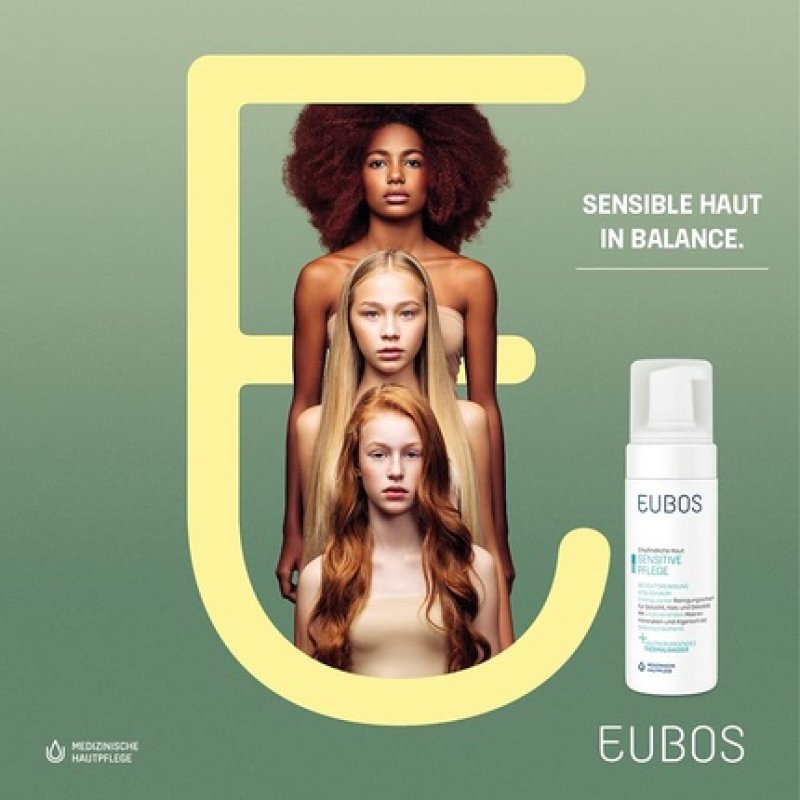 Eubos Vital Facial Cleansing Foam 150ml for All Skin Types