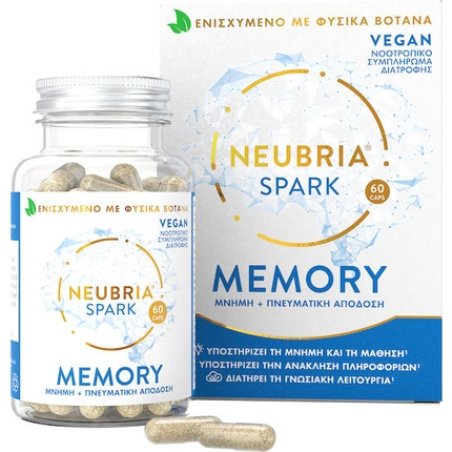 Neubria Spark Memory Supplement For Memory And Cognitive Performance 60 Capsules