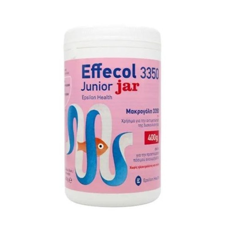 Evacol Epsilon Health Effecol 3350 Junior Jar - 400 Grams For Digestive Health