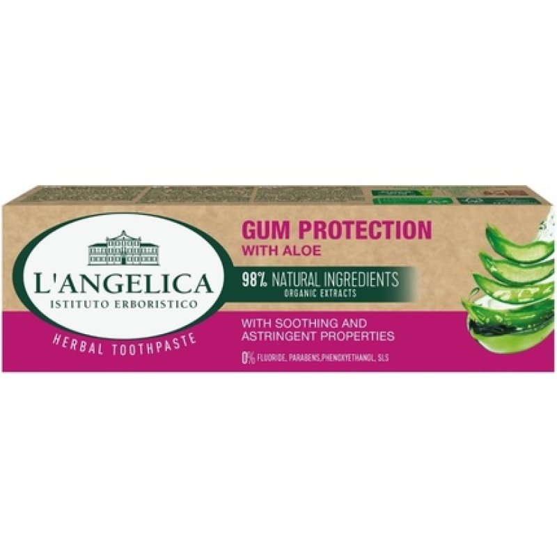 L'Angelica Gum Protection Toothpaste with Aloe Vera 75ml