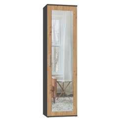 Topeshop DUO SZAFA ANT/ART KP placard et armoire de chambre à coucher 2 étagères 1 portes(s)