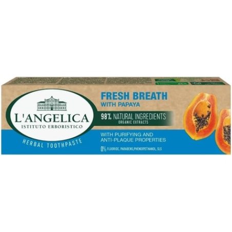 L'Angelica Fresh Breath Toothpaste with Papaya 75ml