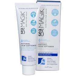Sea Magik Natural Skin Softener 75ml 2.53oz with Dead Sea Salt and Organic Seaweed 100% Vegan
