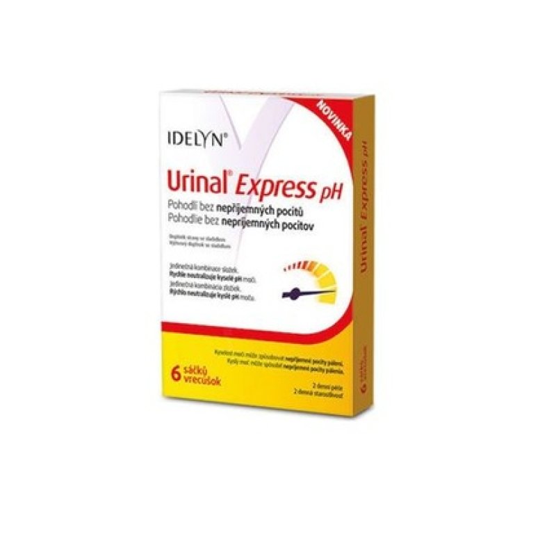Urinal Urinal Express Ph Supplement For Painful Urinary Infections - 6 Sachets