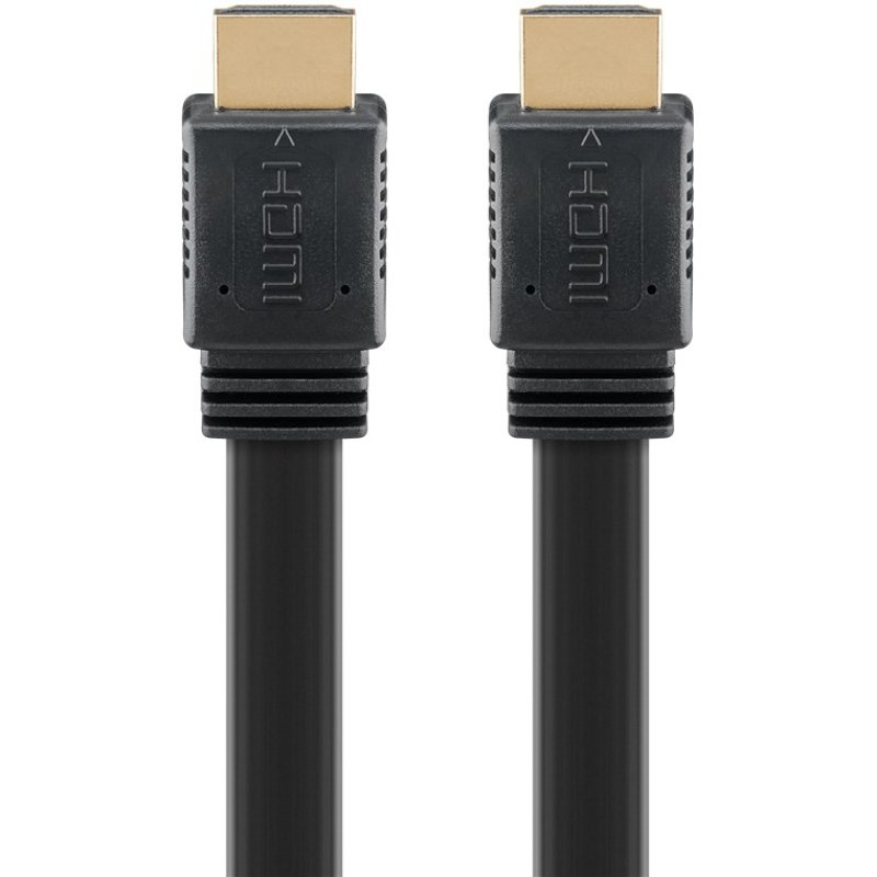 Goobay 77133 câble HDMI 1 m HDMI Type A (Standard) Noir