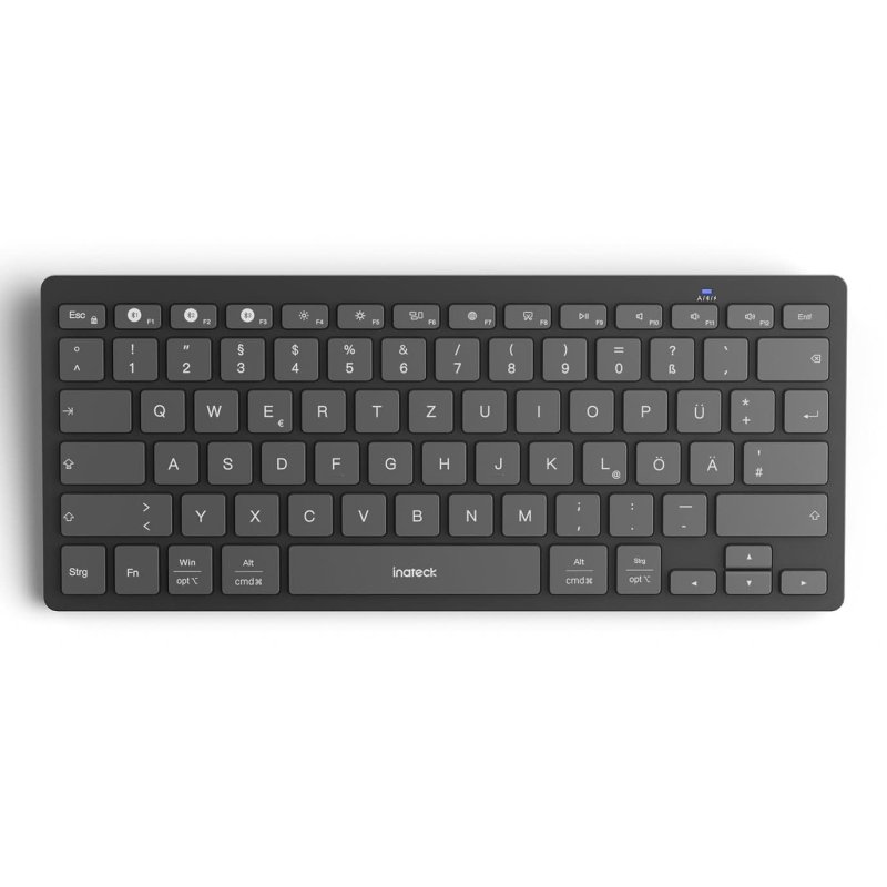 Inateck KB01003 clavier Universel Bluetooth QWERTZ Noir