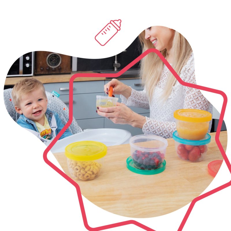 Badabulle B004305 toddler tableware Bowl set