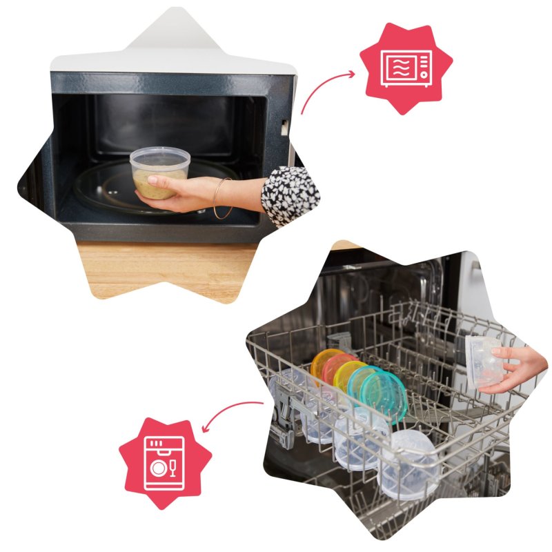 Badabulle B004305 toddler tableware Bowl set