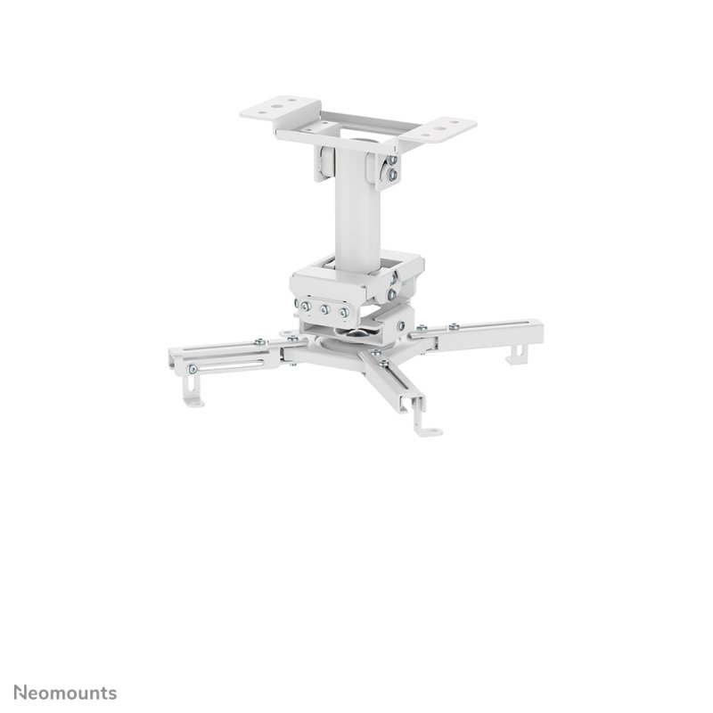 Neomounts CL25-530WH1 Support de plafond pour vidéoprojecteur - h25.5 cm - installation facile - orientable
