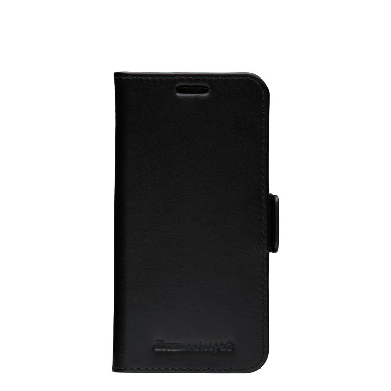 dbramante1928 Copenhagen Slim - Flip-Hlle fr Mobiltelefon - genarbtes Leder - Schwarz - fr Apple iPhone 12 mini