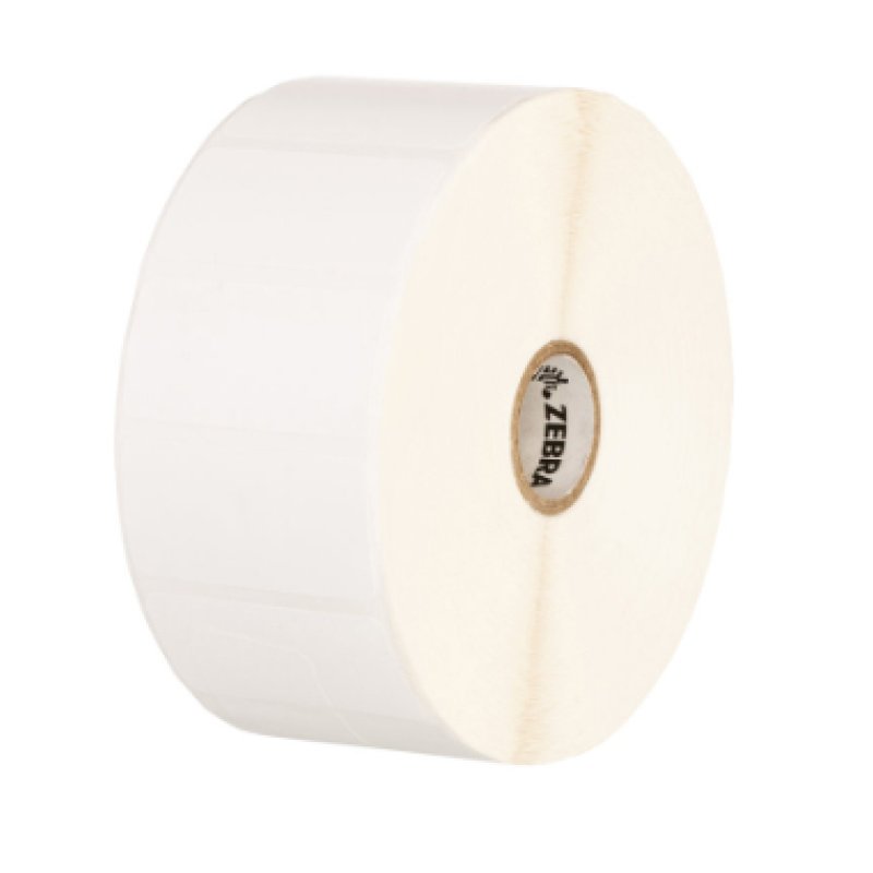 Zebra CryoCool 8100T - Polyester - permanenter Acrylklebstoff - Satin White - 38 x 13 mm 9720 Etikett(en) (2 Rolle(n)