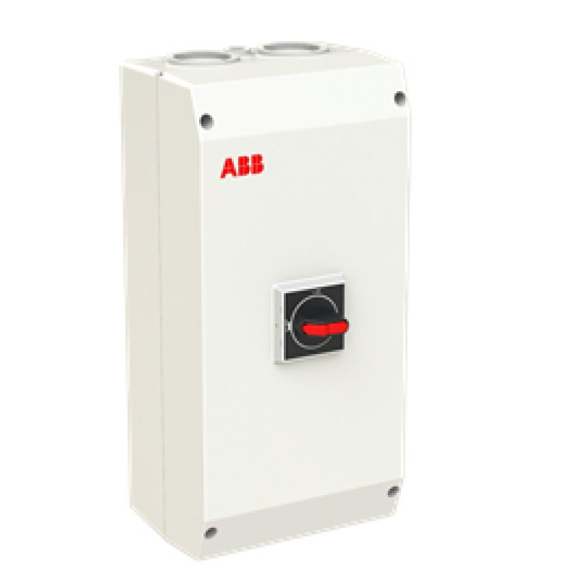 ABB 3P Pole Screw Mount Switch Disconnector - 100A Maximum Current, 37kW Power Rating, IP65