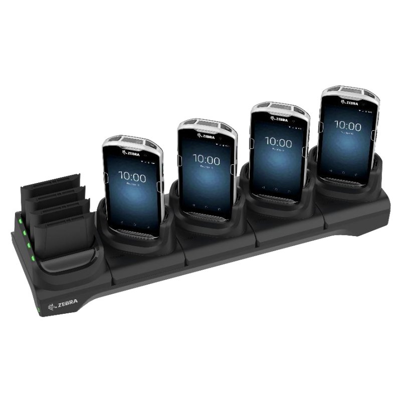 Zebra 5-Slot Ethernet ShareCradle - Docking Cradle (Anschlußstand)