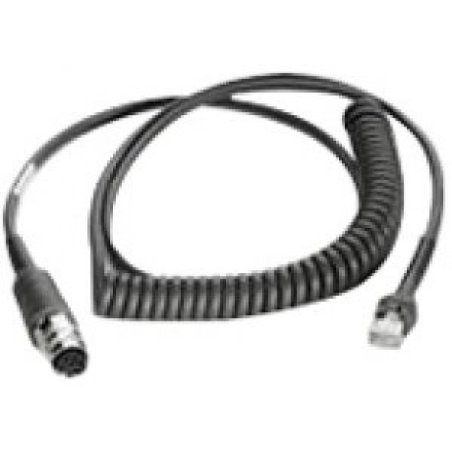 USB cable - 2.7 m - coiled - for Symbol LS2208, LS3408, LS3478