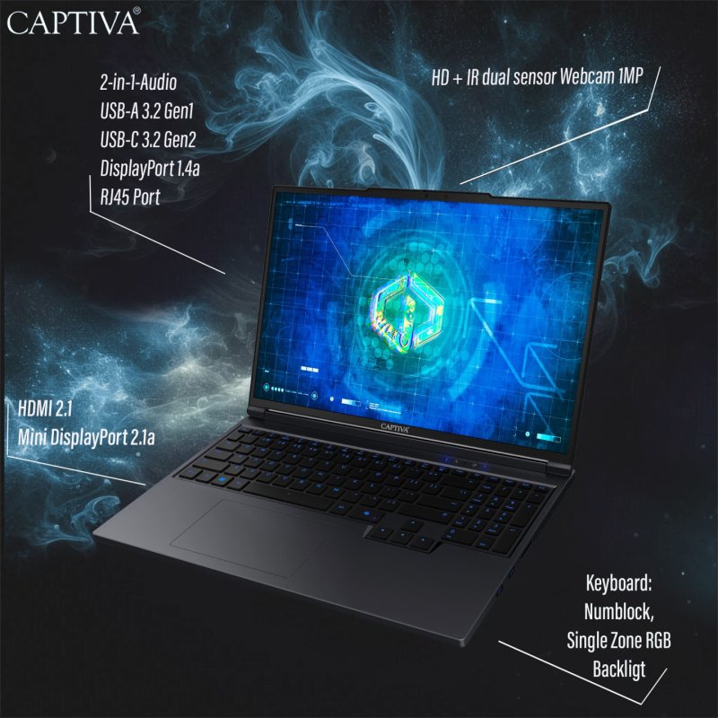 CAPTIVA 99480 laptop Ordinateur portable
