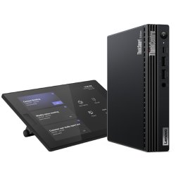 Lenovo ThinkSmart Tiny Kit Intel Core™ i3 i3-13100T 16 Go DDR4-SDRAM 256 Go SSD Windows 11 IoT Enterprise Mini PC Noir