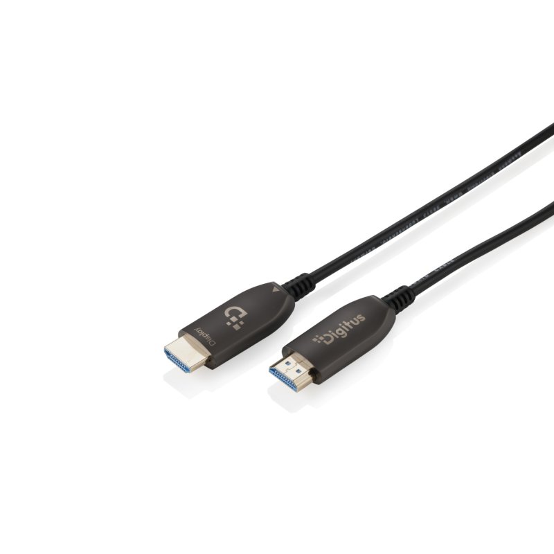 Digitus Câble hybride HDMI AOC en fibre optique, UHD 8K, 50 m