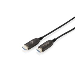 Digitus Câble hybride HDMI AOC en fibre optique, UHD 8K, 80 m