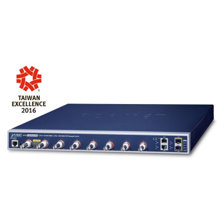 PLANET LRP-822CS commutateur réseau Géré Gigabit Ethernet (10/100/1000) Connexion Ethernet, supportant