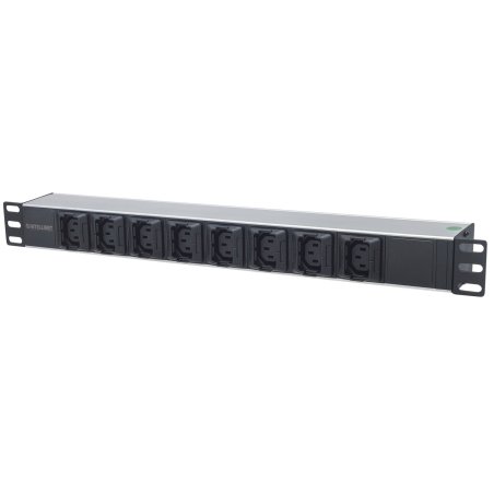 Intellinet 19" 1U Rackmount Anti-Shedding 8-Output C13 Power Distribution Unit (PDU) with Removable Power Cable and