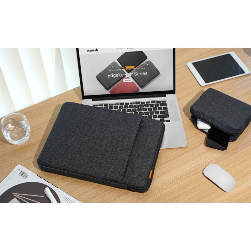 inateck Laptoptasche 13" mit Zubehörtasche LB01006/S1 gray