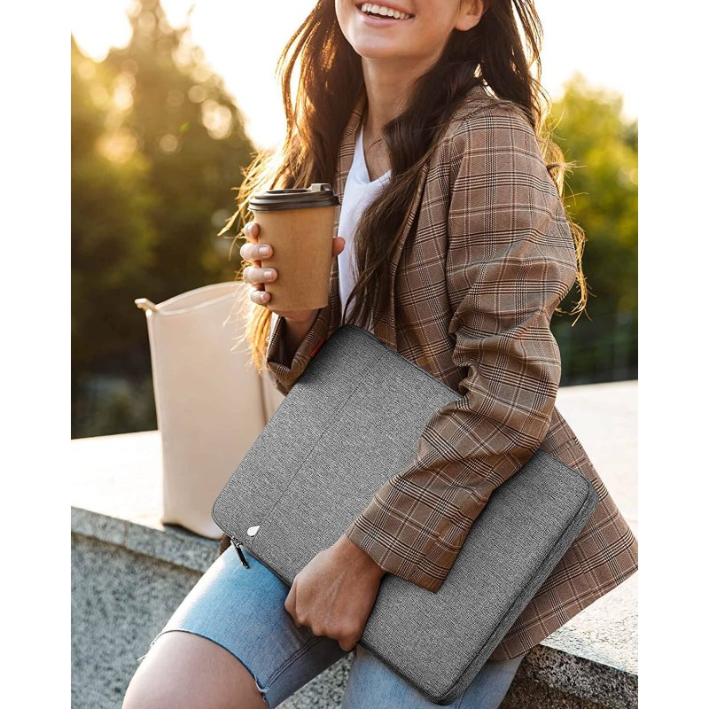 inateck Laptoptasche 13" mit Zubehörtasche LB01006/S1 gray