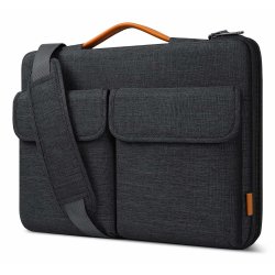 Inateck LB03008/K5 39,6 cm (15.6") Sac Messenger Noir