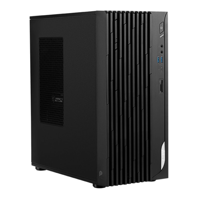 MSI Pro DP180 14A-1066AT Intel Core™ i5 i5-14400 8 GB DDR4-SDRAM 512 GB SSD Windows 11 Pro Desktop PC Black