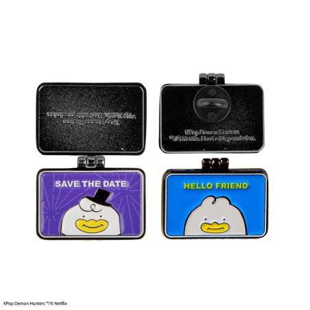 Cinereplicas - KPop Demon Hunters - Rujinu Letters Pin Badge