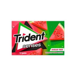 Trident Watermelon Chewing Gum Senses 12 Units